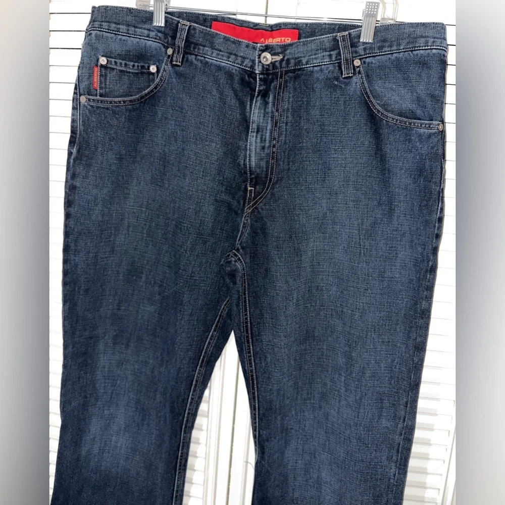 Alberto Men’s Rock Jeans Size EU 56 US 38-40 *ALTERED*‎